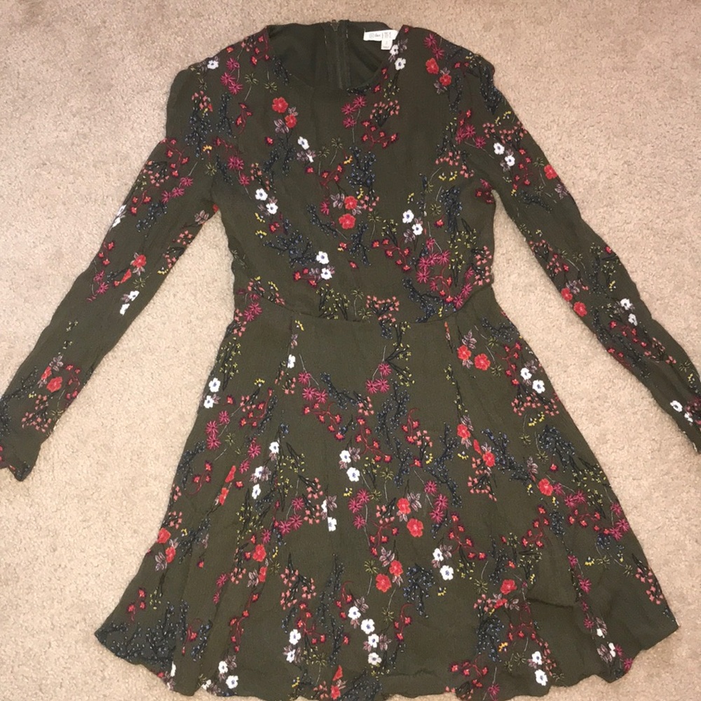 Long sleeved dress